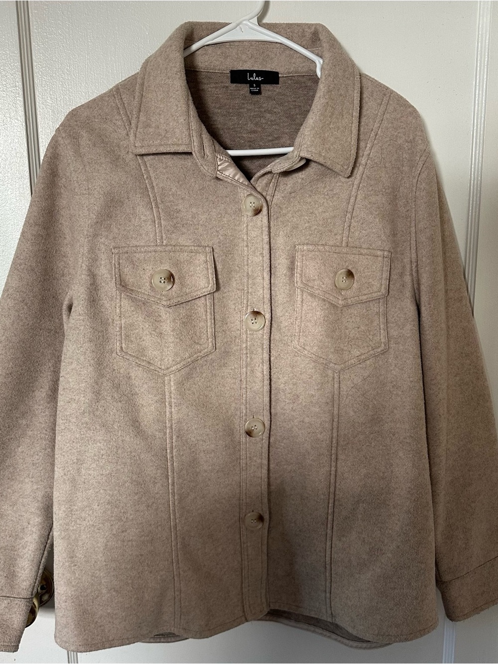 Lulu's Women's Shirt Jacket
